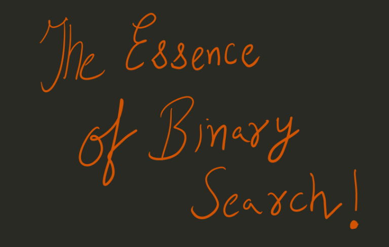 binary search thumbnail