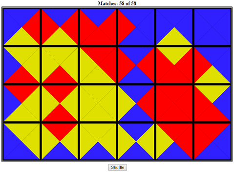 MacMahon 24 squares solution